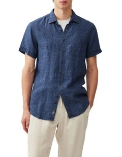 Palm Beach Sports Fit Shirt in Marine