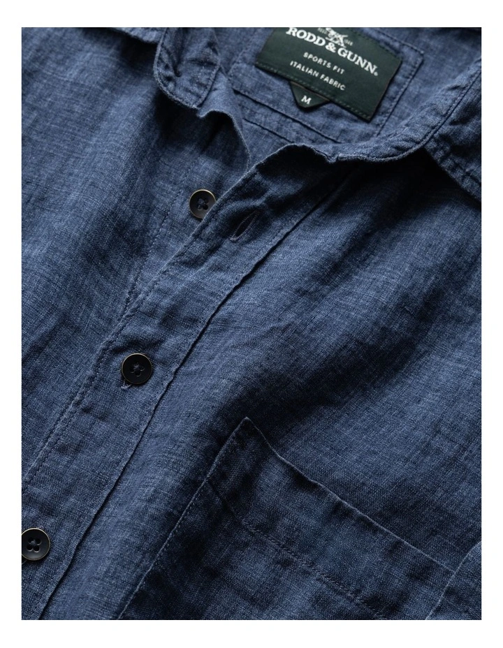 Palm Beach Sports Fit Shirt in Marine image 5