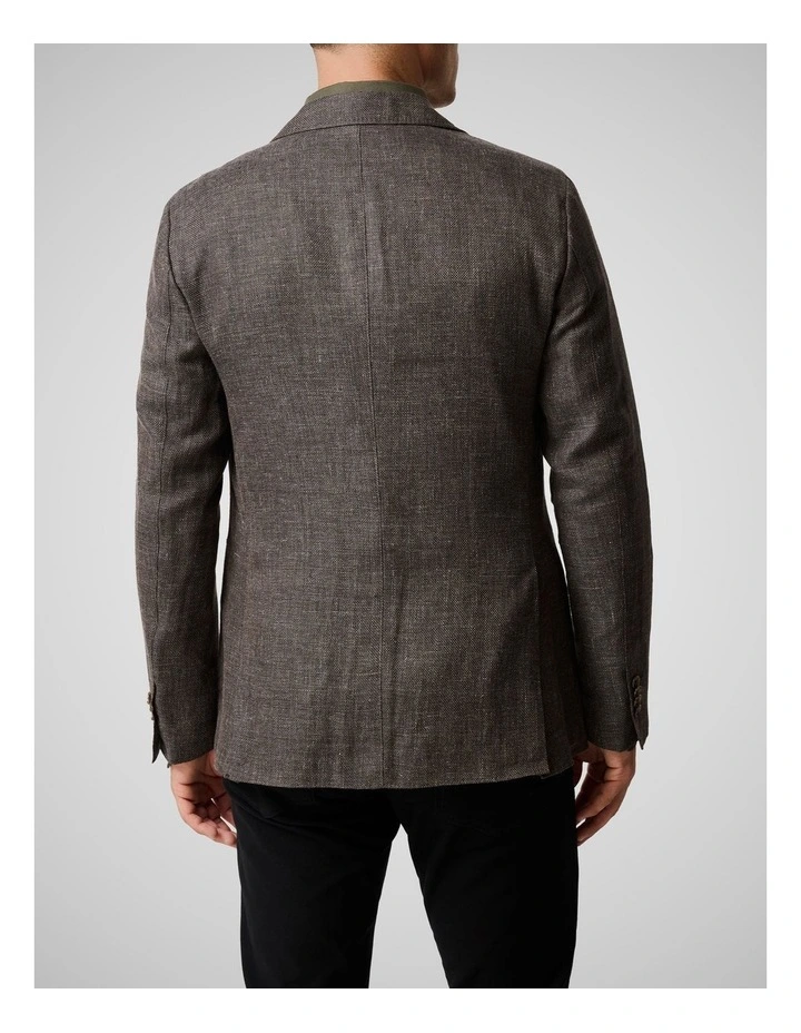 The Cascades Sports Fit Jacket in Granite image 3