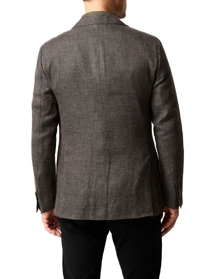 The Cascades Sports Fit Jacket in Granite image 3