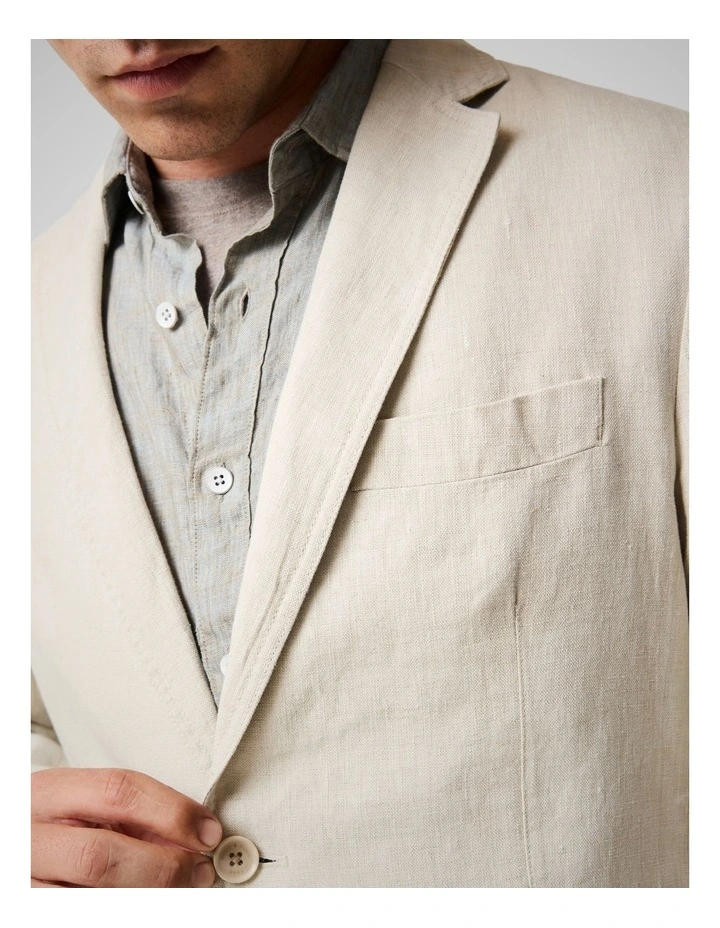 Campbell Island Jacket in Oatmeal image 6