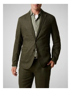 Campbell Island Jacket in Dark Olive