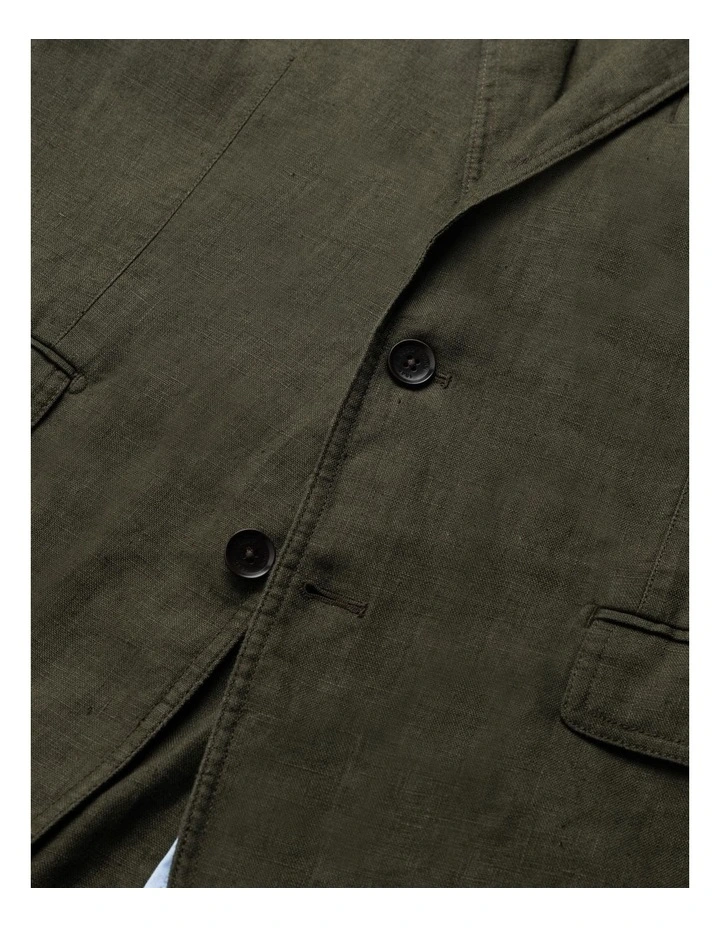 Campbell Island Jacket in Dark Olive image 5