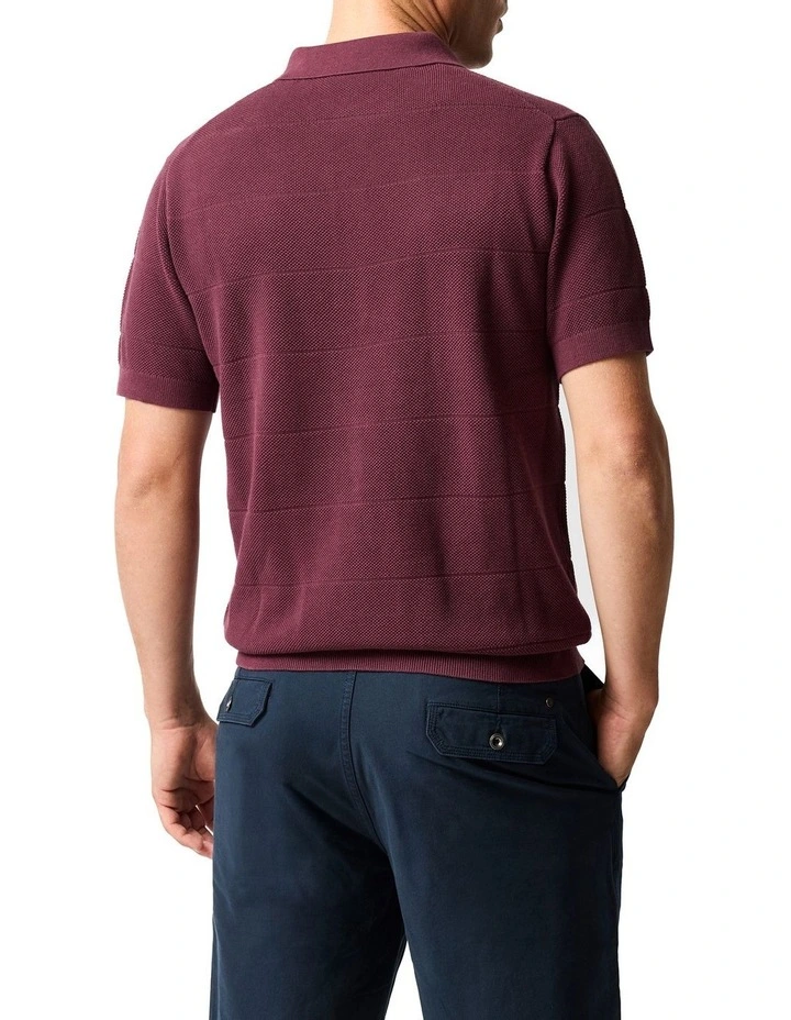 Masons Flat Knit in Oxblood image 3