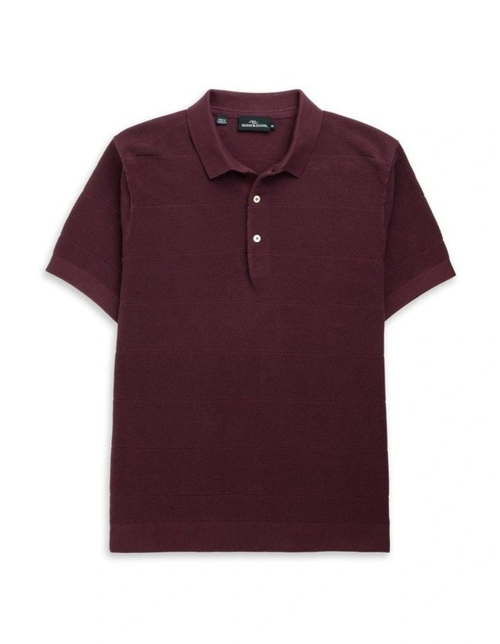 Masons Flat Knit in Oxblood image 4