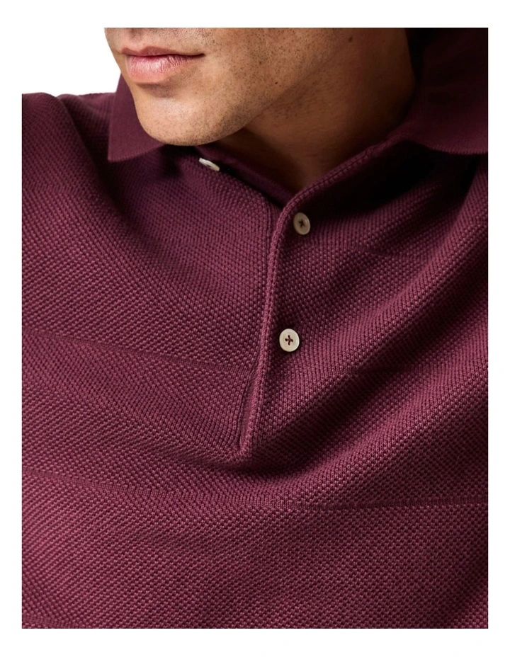 Masons Flat Knit in Oxblood image 6