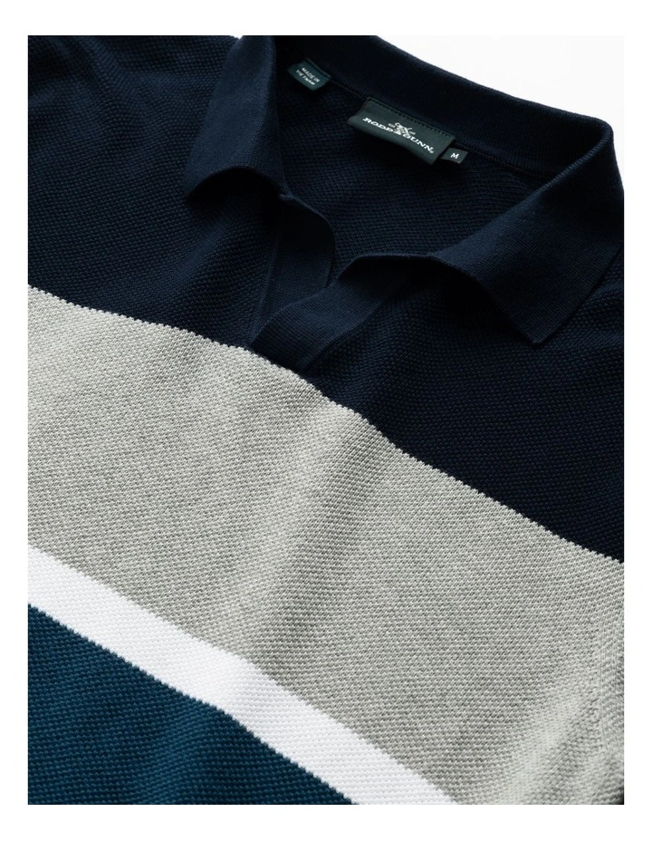 Brunswick Knit Polo in Teal image 6