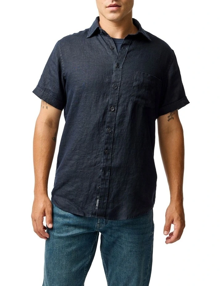 Palm Beach Sports Fit Shirt in Midnight image 1