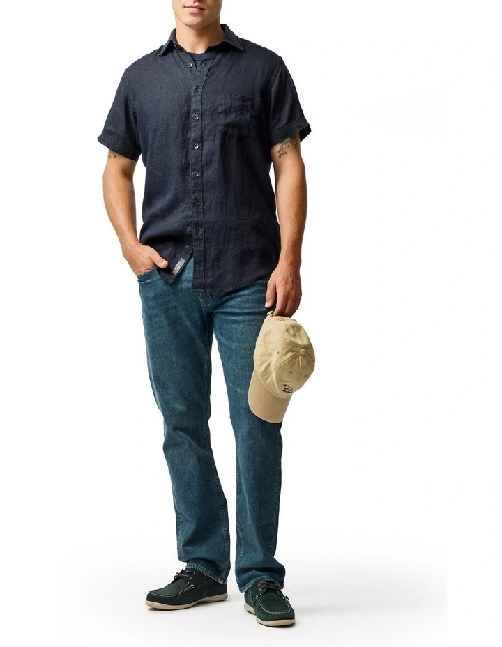 Palm Beach Sports Fit Shirt in Midnight image 2