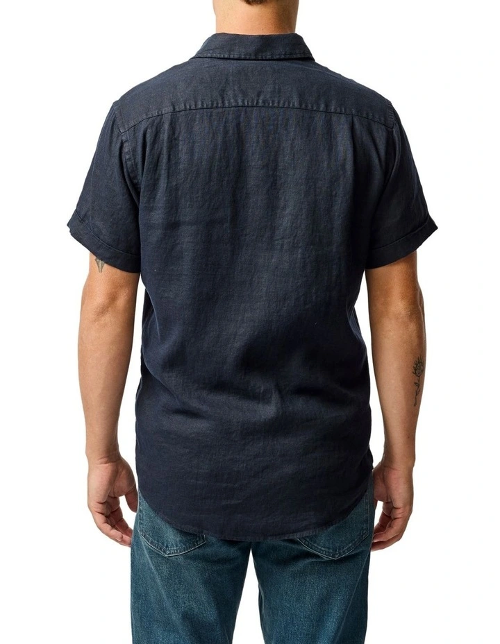 Palm Beach Sports Fit Shirt in Midnight image 3