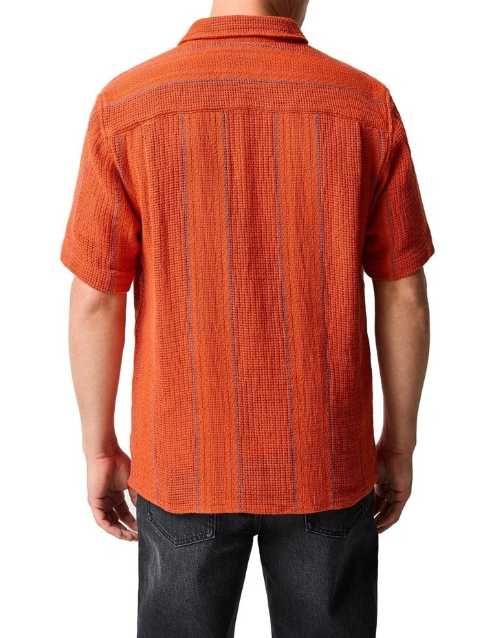 Point Break Shirt in Tangerine image 3