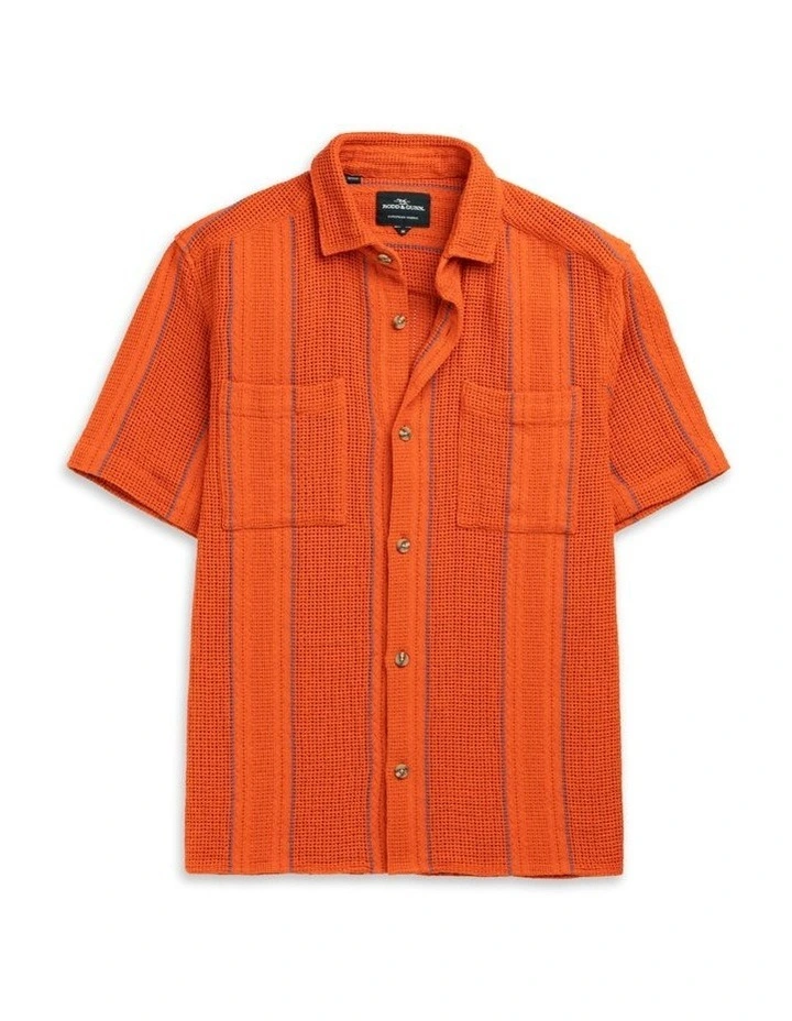 Point Break Shirt in Tangerine image 4