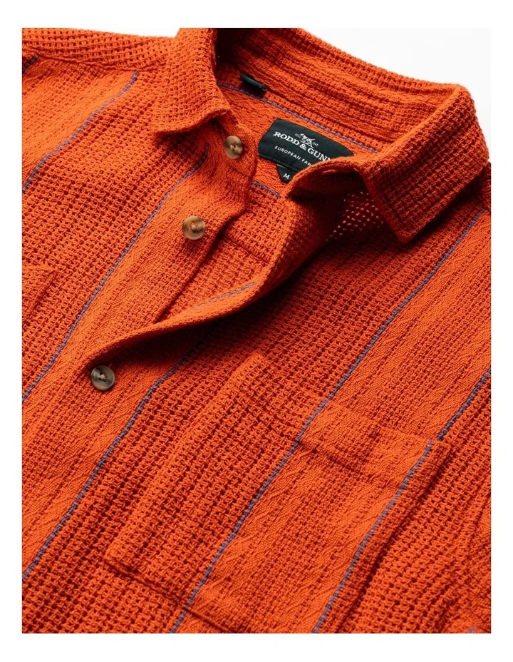 Point Break Shirt in Tangerine image 5