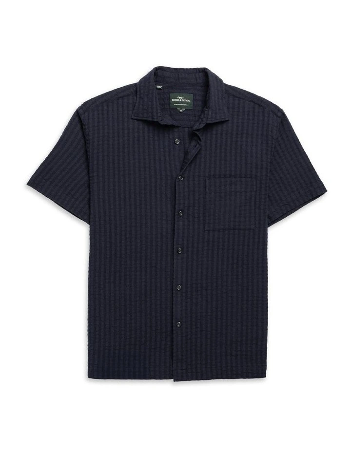 Mystery Creek Short Sleeve Shirt in Midnight image 6