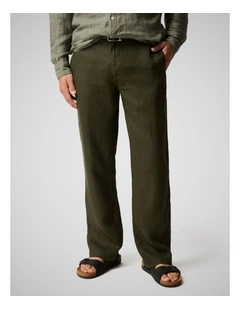 Spencer Bay Pant in Dark Olive