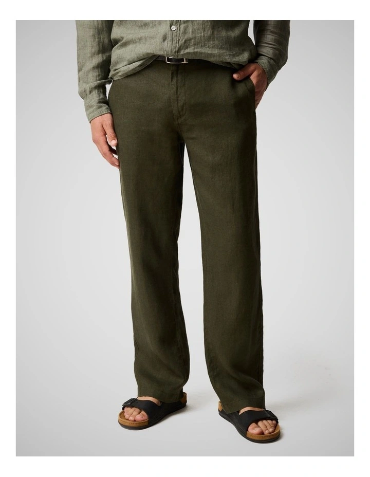 Spencer Bay Pant in Dark Olive image 1