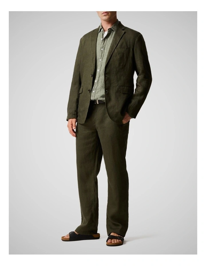 Spencer Bay Pant in Dark Olive image 2