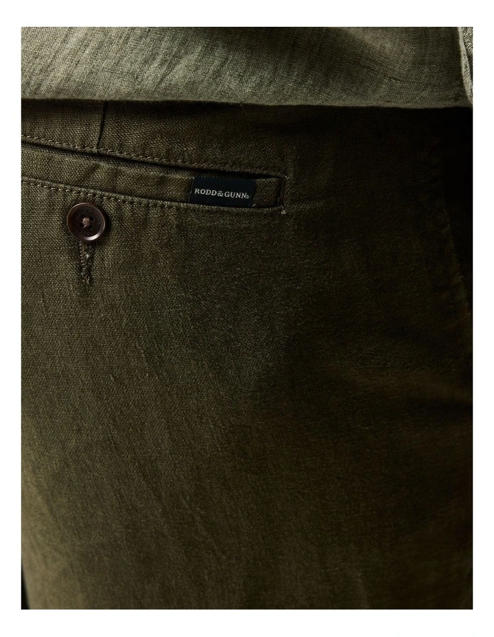 Spencer Bay Pant in Dark Olive image 6