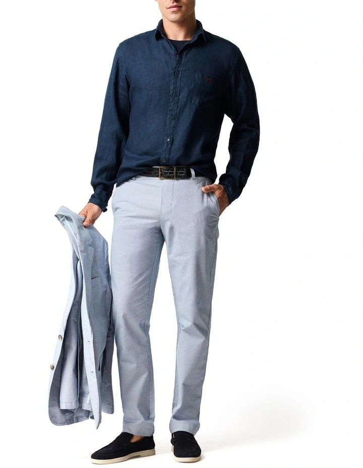 Coromandel 2 Long Sleeve Sports Fit Shirt in Eclipse image 3
