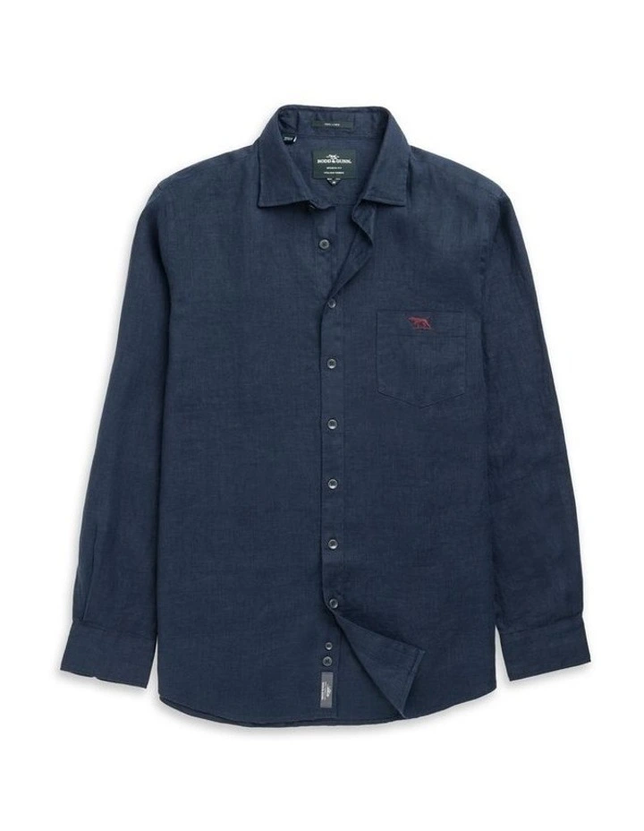 Coromandel 2 Long Sleeve Sports Fit Shirt in Eclipse image 4