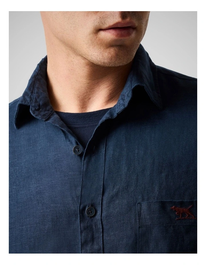Coromandel 2 Long Sleeve Sports Fit Shirt in Eclipse image 6