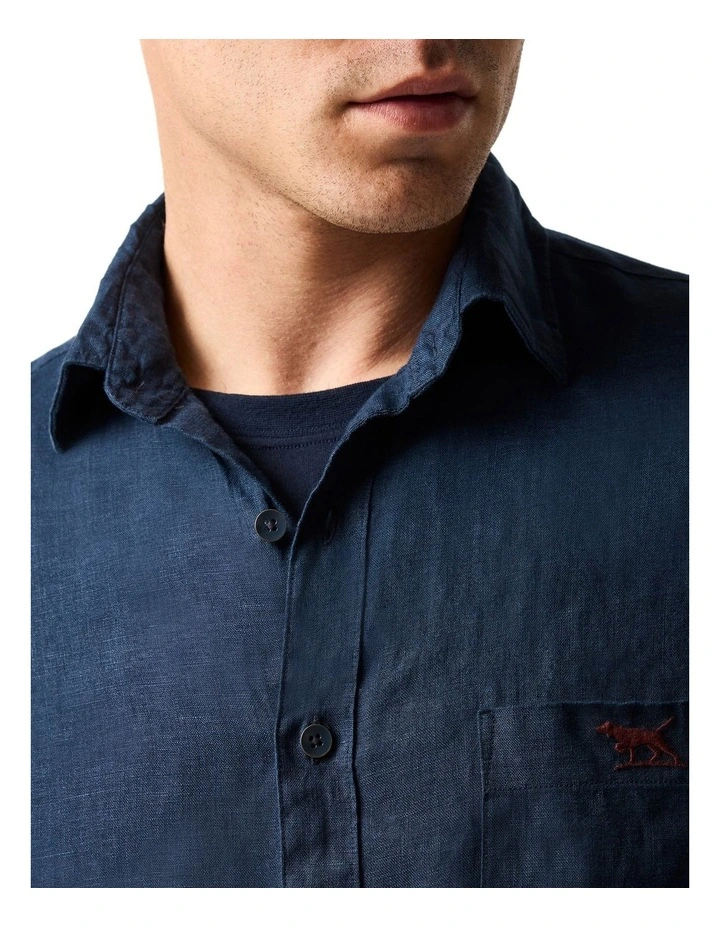 Coromandel 2 Long Sleeve Sports Fit Shirt in Eclipse image 6