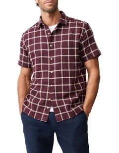Wetherstones Shirt in Burgundy