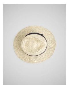 Hampden Hat Natural in Navy