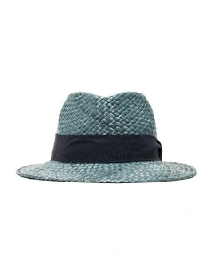 Hampden Hat Natural in Navy