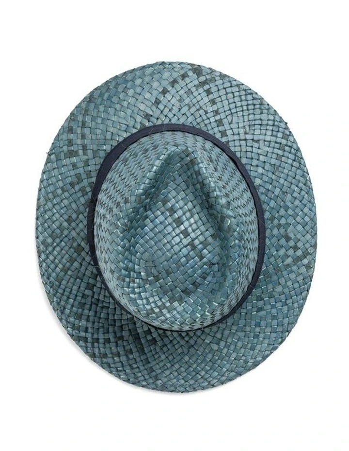 Hampden Hat Natural in Navy image 4