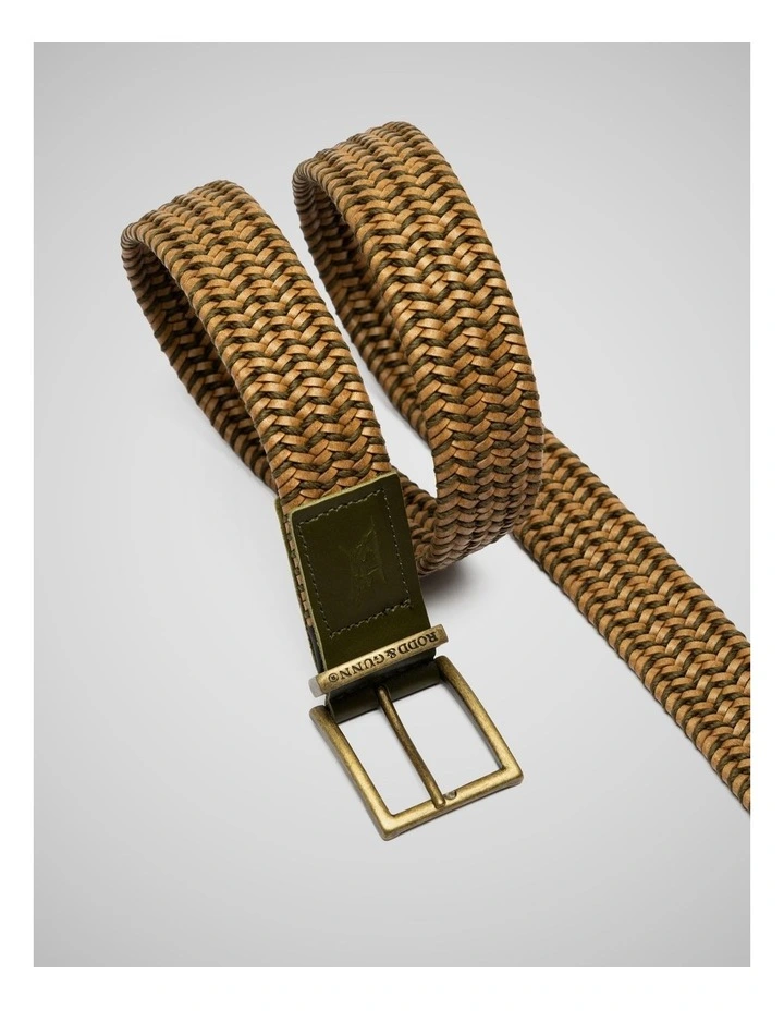 Symonds Stretch Belt Sandstone in Olive image 3