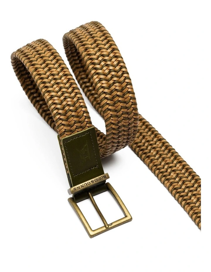 Symonds Stretch Belt Sandstone in Olive image 3