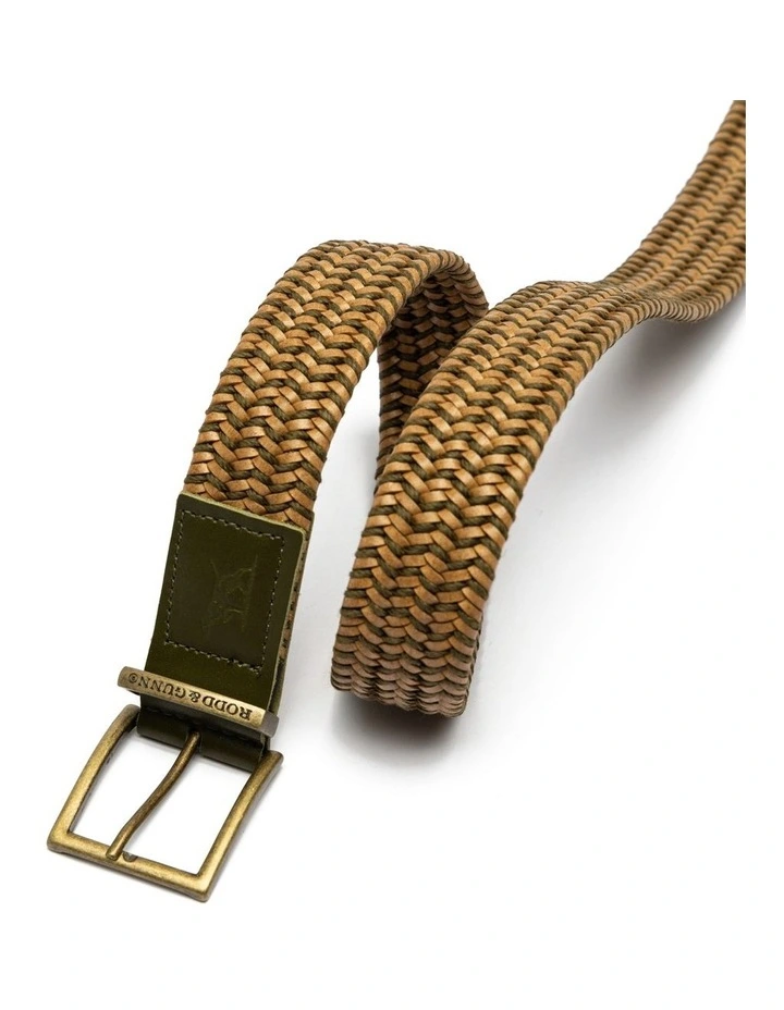 Symonds Stretch Belt Sandstone in Olive image 4