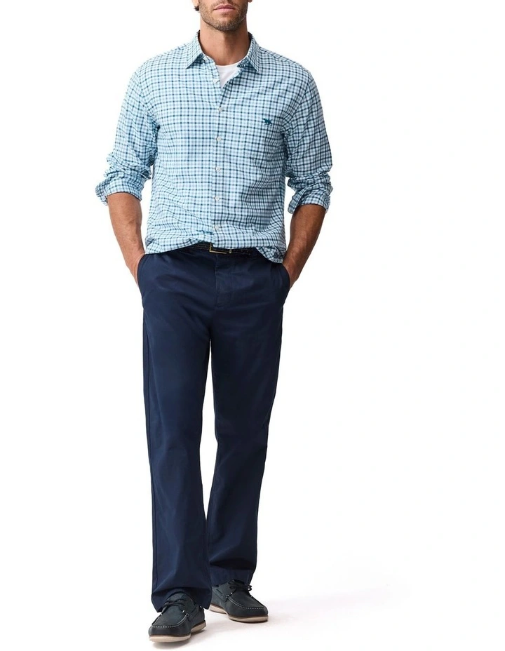 Glenham Relaxed Fit Pant in Navy image 2