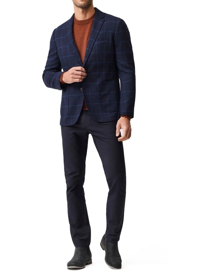 Campbell Point Sports Fit Jacket in Midnight image 2