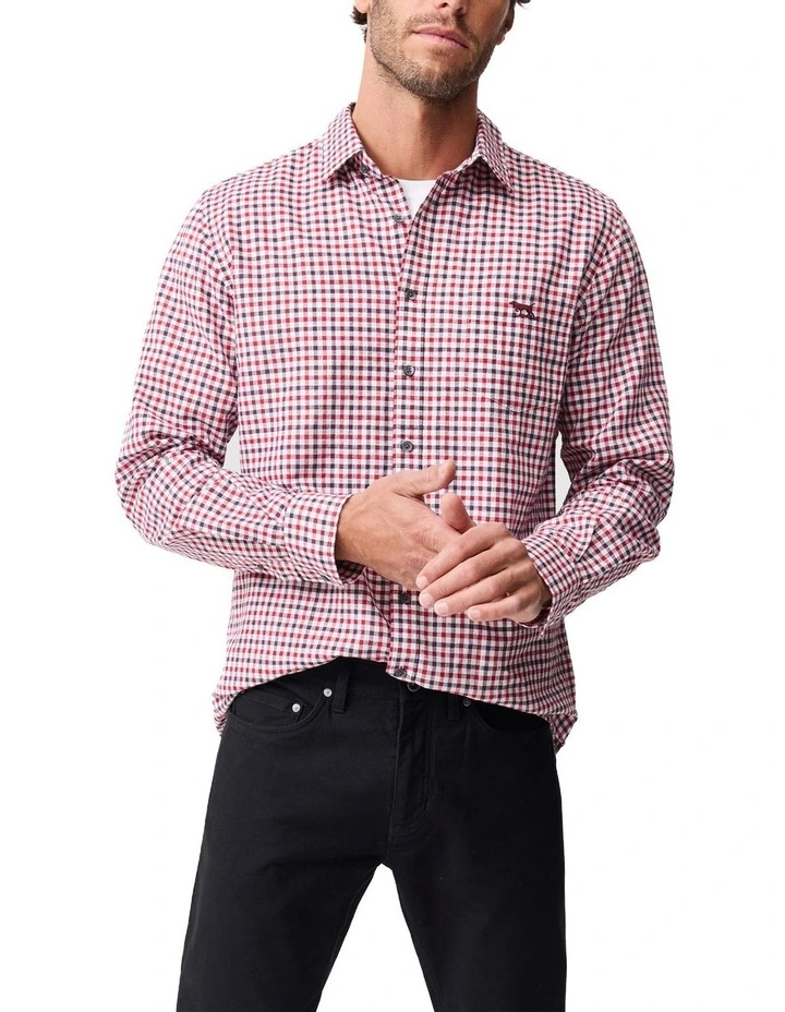 Gebbies Valley Long Sleeve Shirt  in Berry image 1