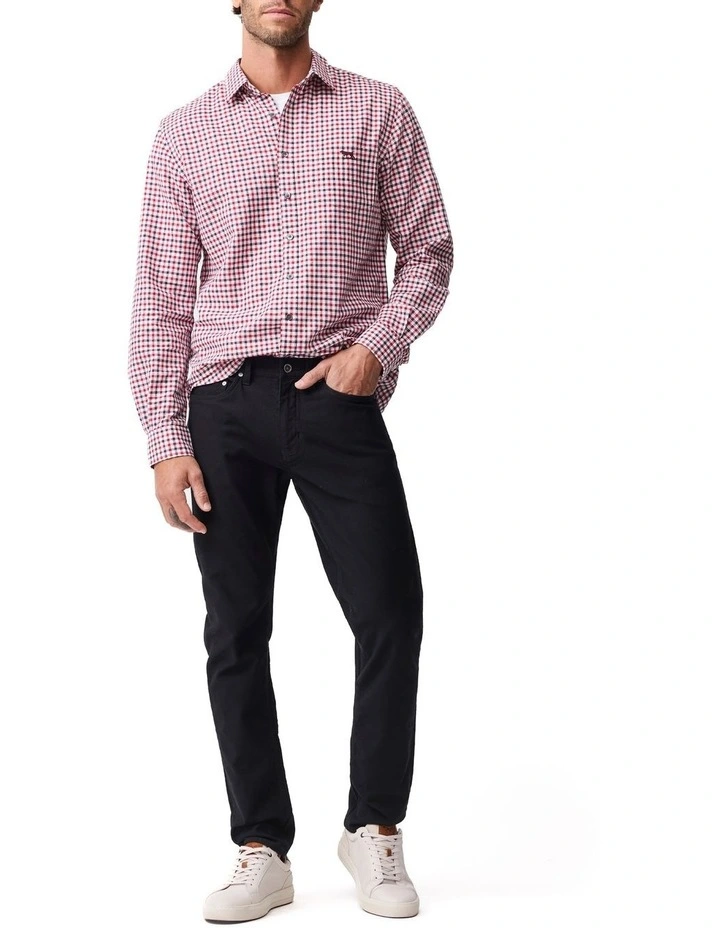 Gebbies Valley Long Sleeve Shirt  in Berry image 2