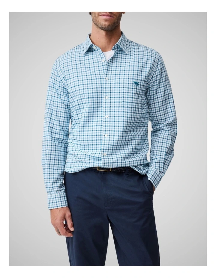 Gebbies Valley Long Sleeve Shirt in Lagoon image 1