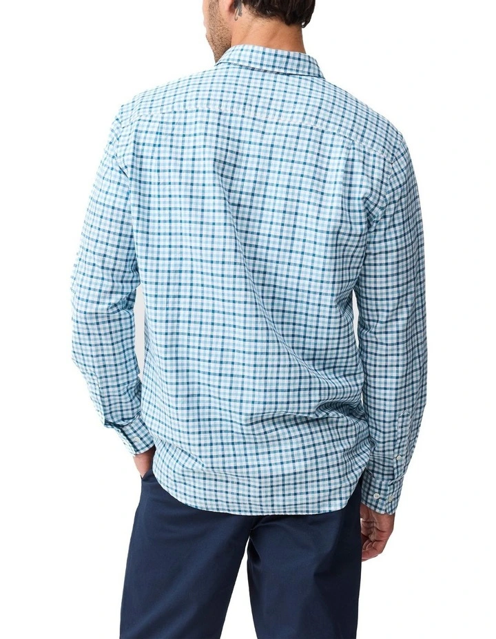 Gebbies Valley Long Sleeve Shirt  in Lagoon image 3