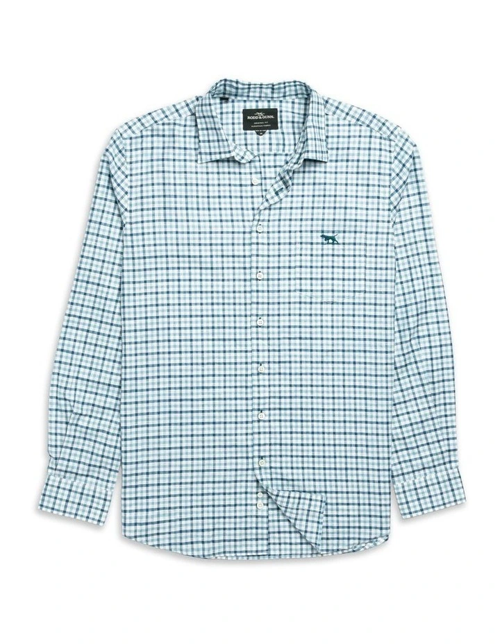 Gebbies Valley Long Sleeve Shirt  in Lagoon image 4