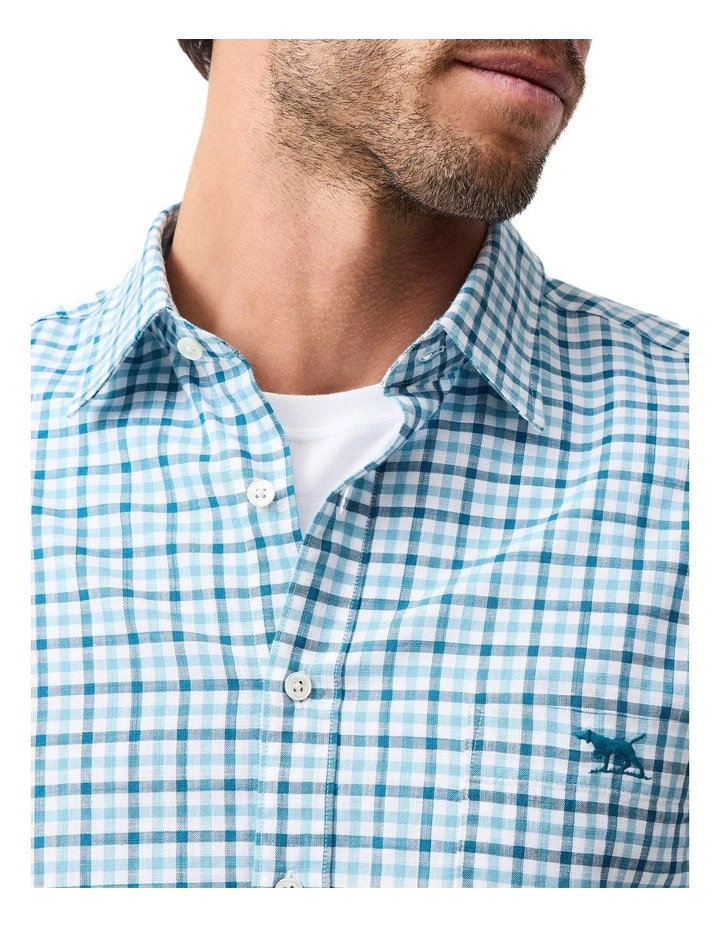 Gebbies Valley Long Sleeve Shirt  in Lagoon image 6