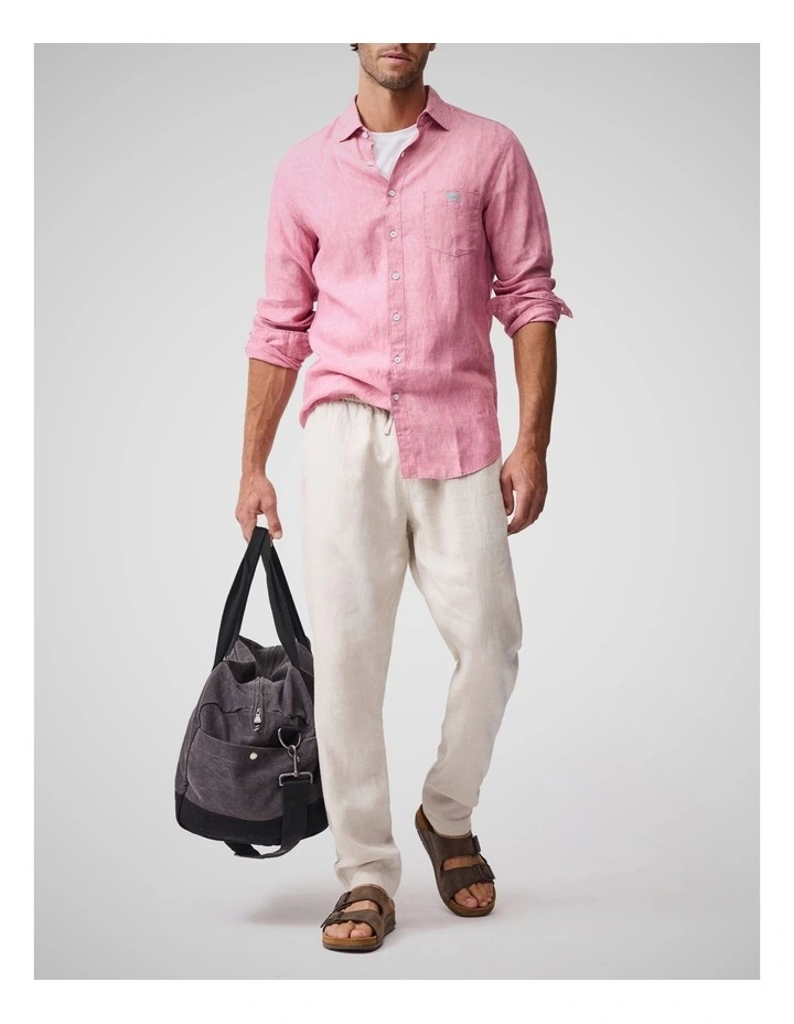 Coromandel 2 Long Sleeve Sports Fit Shirt in Orchid image 2