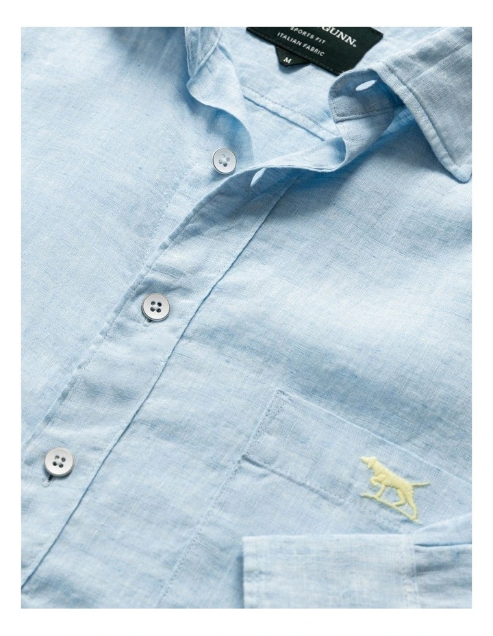 Coromandel 2 Long Sleeve Sports Fit Shirt  in Sky image 5