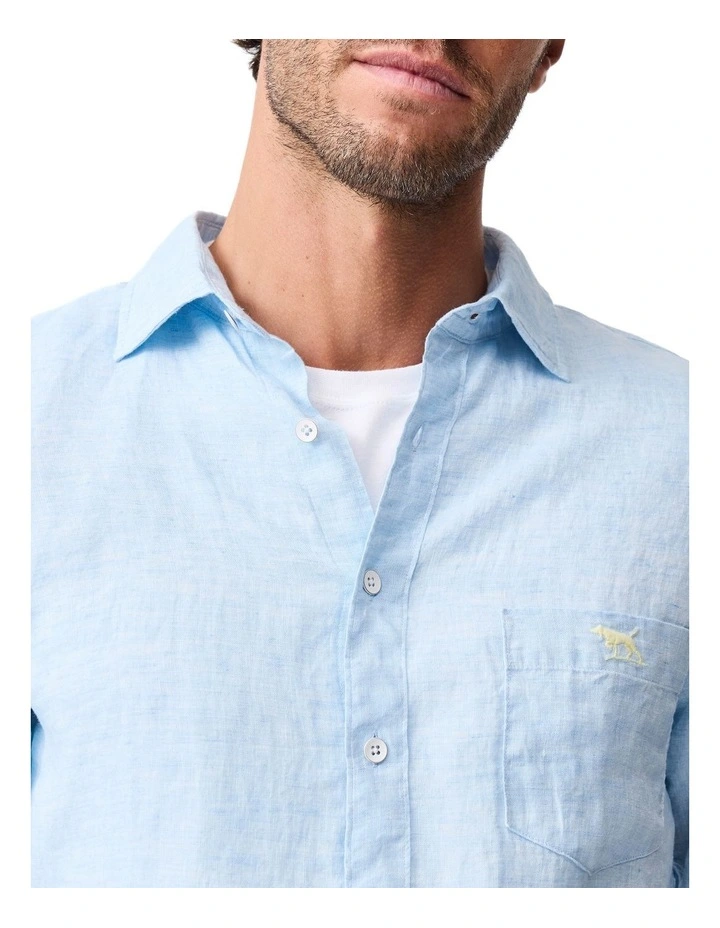 Coromandel 2 Long Sleeve Sports Fit Shirt  in Sky image 6