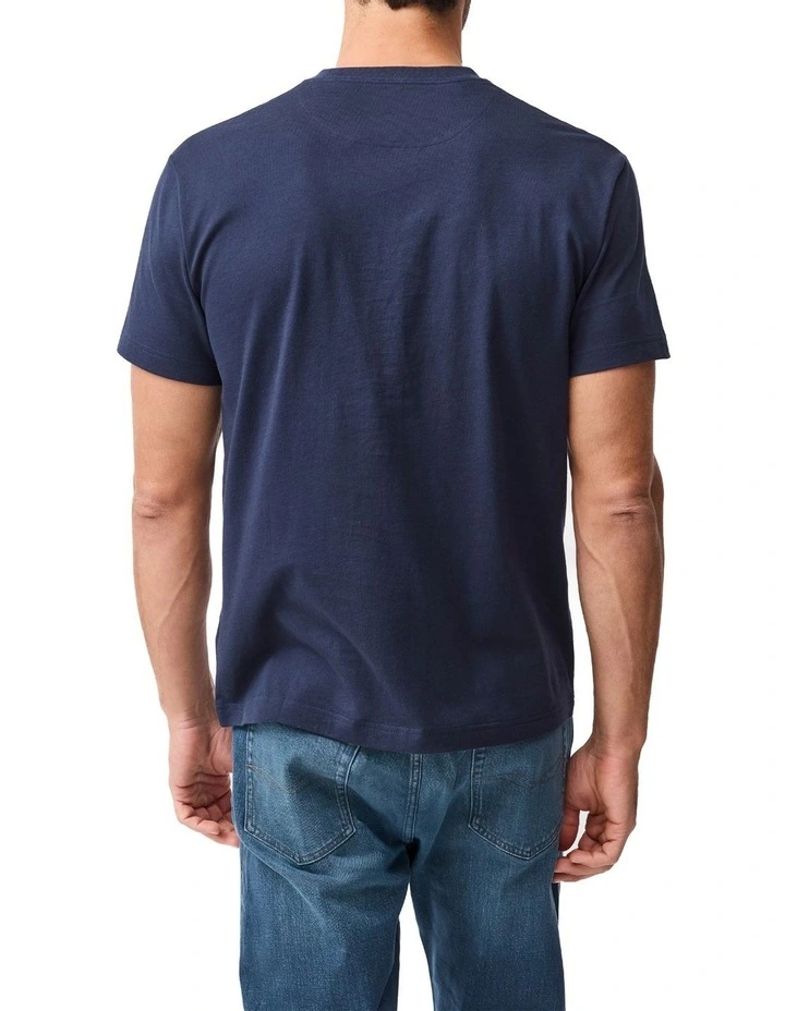 Gunners Track T-shirt in Midnight image 3