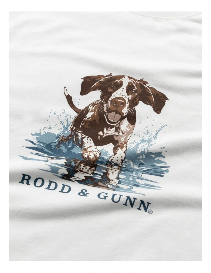 Gunners Track T-shirt in Snow image 5