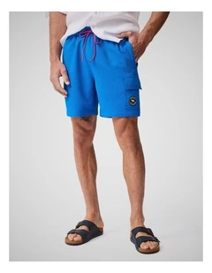 Winterton River Swim Short  in Cobalt
