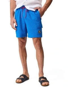 Winterton River Swim Short  in Cobalt