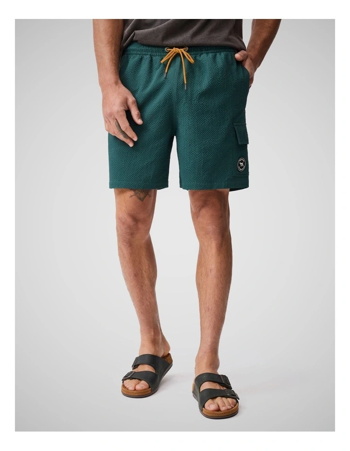Winterton River Swim Short  in Teal image 1