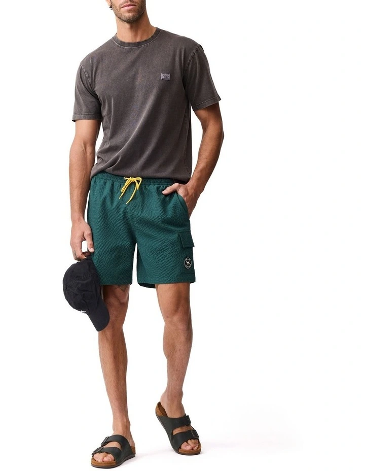 Winterton River Swim Short in Teal image 2